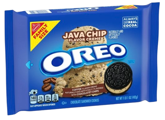 OREO JAVA CHIP SANDWICH COOKIES USA 17oz/ 481.9g