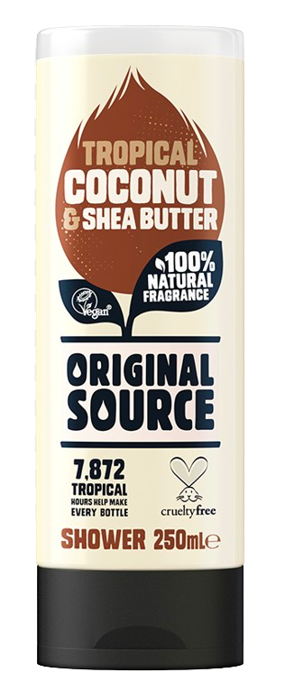 ORIGINAL SOURCE BODY WASH  COCONUT & SHEA 250ML