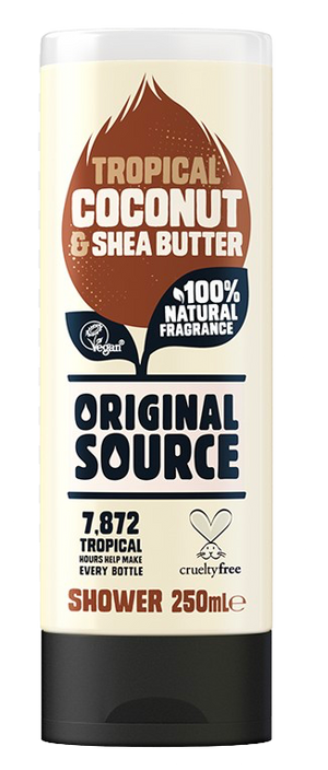 ORIGINAL SOURCE BODY WASH 250ML COCONUT & SHEA