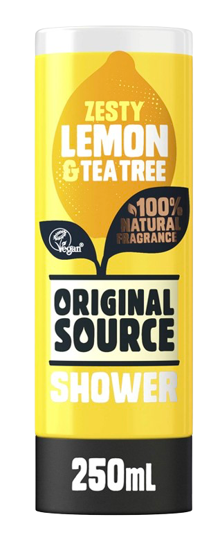 ORIGINAL SOURCE BODY WASH 250ML LEMON & TEA TREE