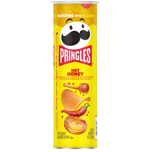 PRINGLES HOT HONEY 156G/5.5OZ USA