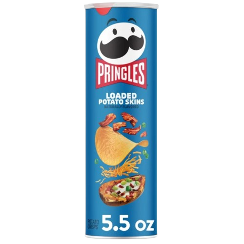PRINGLES LOADED POTATO SKINS 156G/5.5OZ USA