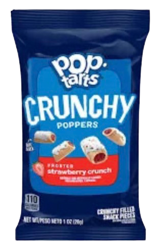 POP TARTS CRUNCHY POPPERS STRAWBERRY 28G