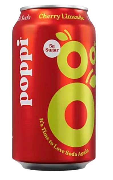 POPPI CHERRY LIMEADE USA 355ML