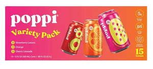 Poppi Variety Pack 15 cans ($4.99/Can)