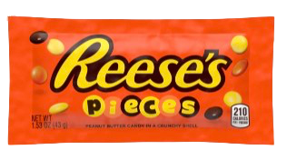 REESES PIECES CANDY 1.53OZ