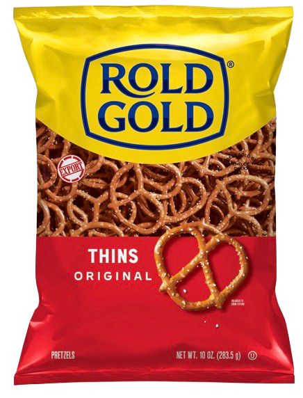 ROLD GOLD PRETZELS, CLASSY STYLE THINS 283.5G USA