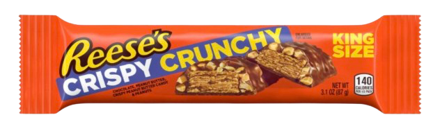 REESES CRSIPY CRUNCH CHOCOLATE 3.1OZ KING SIZE