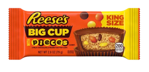 REESES KING SIZE BIG CUPS WITH REESES PIECES 2.8OZ USA