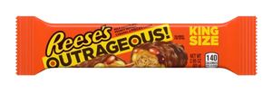 REESES OUTRAGEOUS KING SIZE WITH PIECES BAR 2.95OZ USA