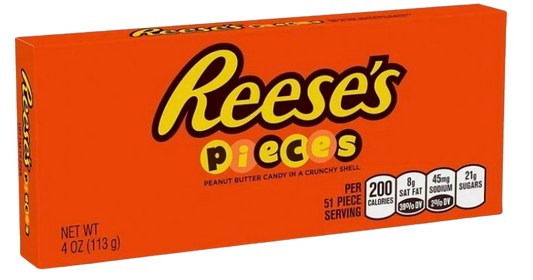 REESES PIECES CANDY 4OZ BOX