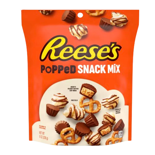 REESES SNACK MIX 8OZ POUCH