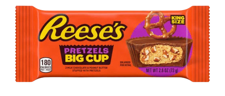 REESES BIG CUP DIPPED PRETZEL KING SIZE 73.7G USA