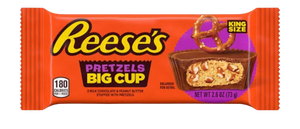 REESES BIG CUP DIPPED PRETZEL KING SIZE 73.7G USA