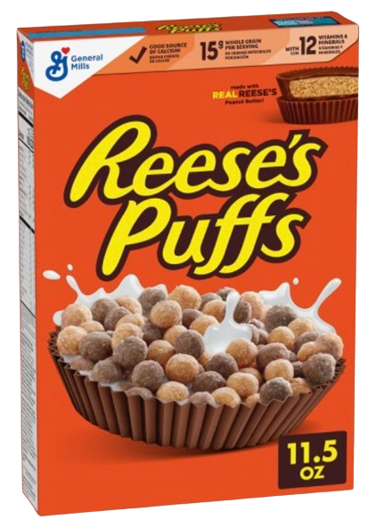 REESES PUFFS CEREAL 11.5oz/326g USA