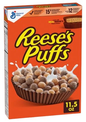 REESES PUFFS CEREAL 11.5oz/326g USA