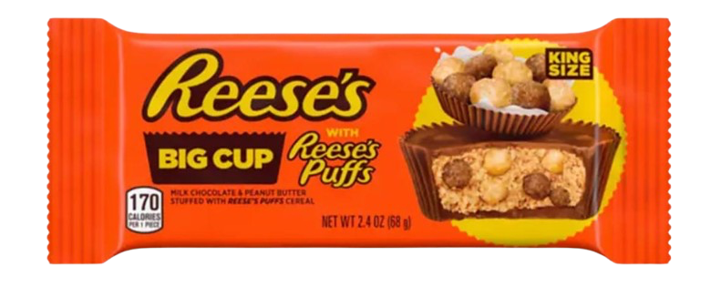 REESES BIG CUP PUFFS KINGSIZE 68G USA