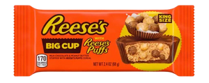 REESES BIG CUP PUFFS KINGSIZE 68G USA