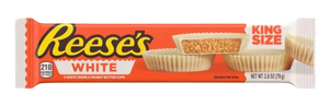 REESES PEANUT BUTTER CUP CHOCOLATE 2.8OZ WHITE KING SIZE