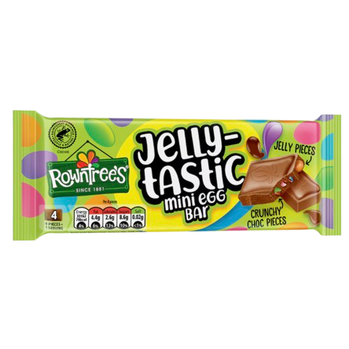 Rowntrees Jelly-tastic Mini Eggs Bar 90g UK