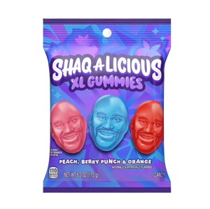 SHAQ-A-LICIOUS GUMMIES ORIG 6.2OZ PEG BAG