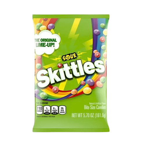 SKITTLES PEG SOUR 5.7 OZ