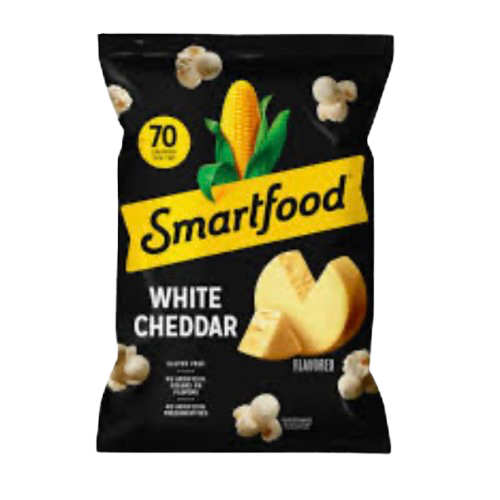 SMARTFOOD WHITE CHEDDAR POPCORN 5.5OZ USA