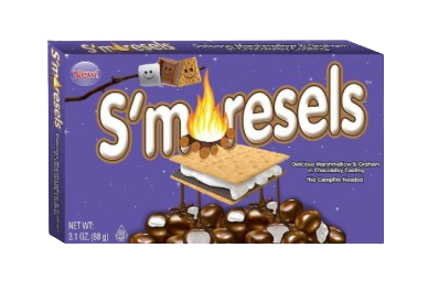 SMORESELS MARSHMALLOW & GRAHAMS IN CHOCOLATE COATING 88G