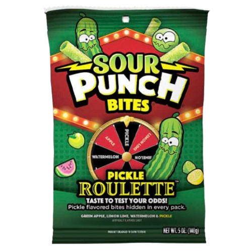 SOUR PUNCH PICKLE ROULETTE 5OZ