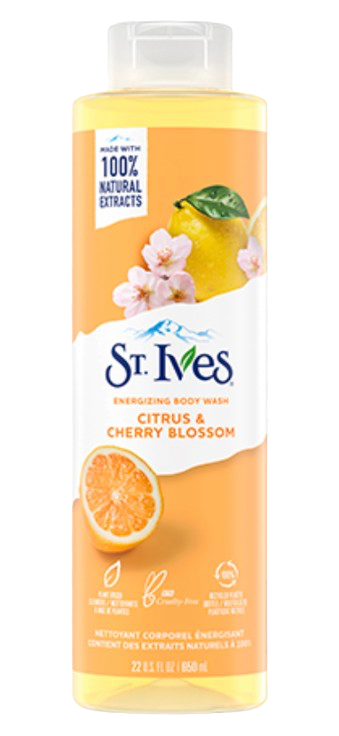 ST IVES BODYWASH 22OZ CITRUS + CHERRY BLOSSOM