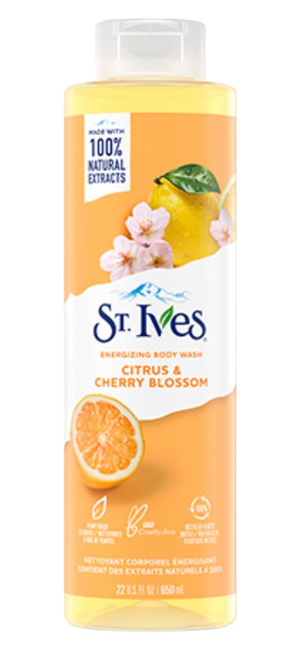 ST IVES BODYWASH 22OZ CITRUS + CHERRY BLOSSOM
