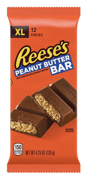 REESES PEANUT BUTTER CUP CHOCOLATE 4.25OZ EXTRA LARGE BAR