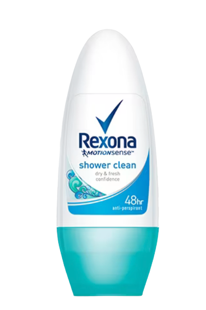 REXONA ROLL ON 45ML SHOWER CLEAN