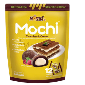 ROYAL FAMILY MOCHI TIRAMISU & CREME CAKE 12s