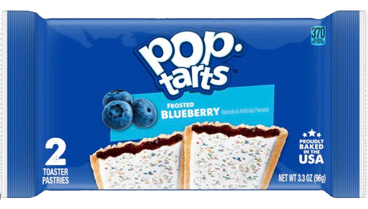 Pop Tarts Frosted Blueberry 2 Pack
