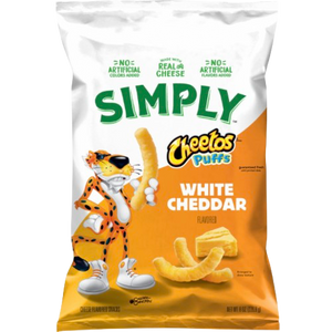 Simply Cheetos Puffs White Cheddar 226 grams USA