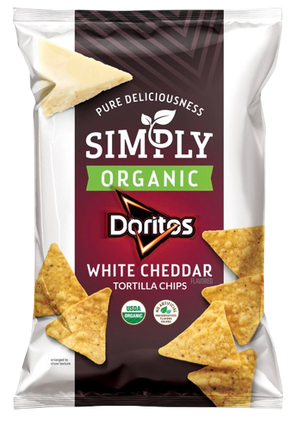 SIMPLY DORITOS WHITE CHEDDAR 7.5OZ USA