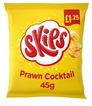 SKIPS PRAWN COCKTAIL 45G UK (BBD 07/09/24)