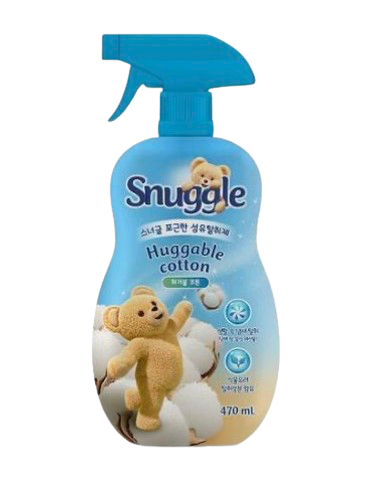 SNUGGLE FABRIC FRESHENER SPRAY 470ML HUGGABLE COTTON