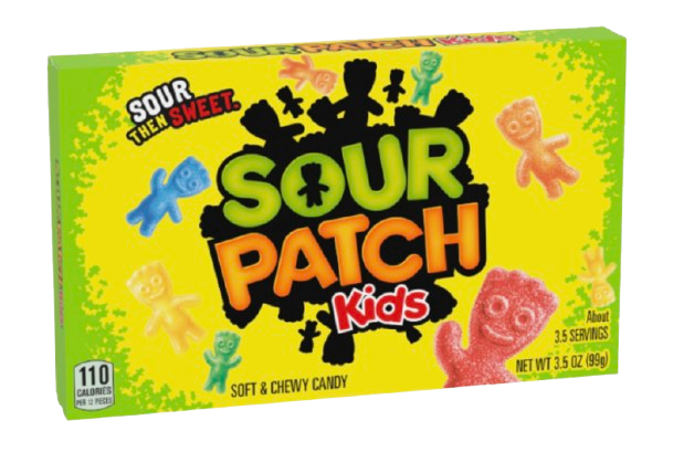 Sour Patch Kids Original Theatre Box 99g USA