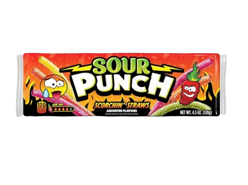 SOUR PUNCH KING SCORCHING STRAW
