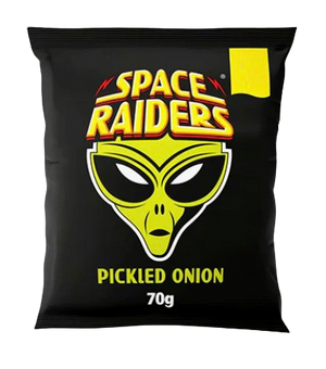 SPACE RAIDER PICKLED ONION 70G (BBD 28/09/24) UK