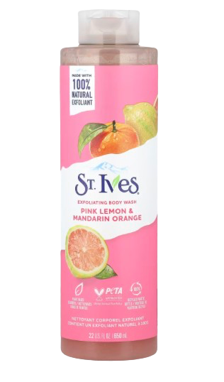 ST IVES BODYWASH 22OZ PINK LEMON & MANDARIN ORANGE