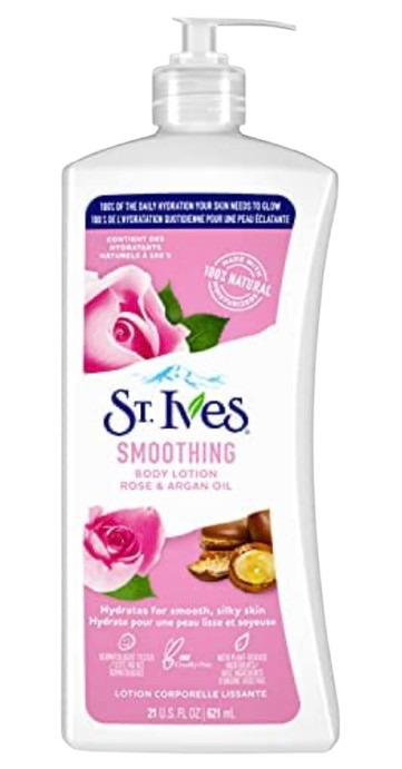 ST IVES LOTION (USA) 21OZ/621ML ROSE SMOOTHING