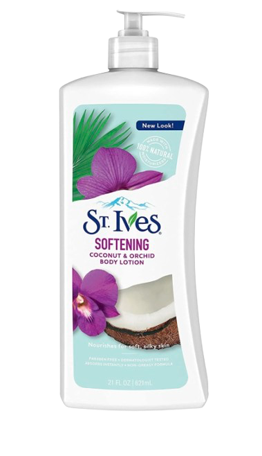 ST IVES LOTION (USA) 21OZ/621ML SOFTENING COCONUT