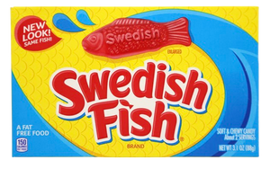 SWEDISH FISH RED THEATRE BOX USA 88G