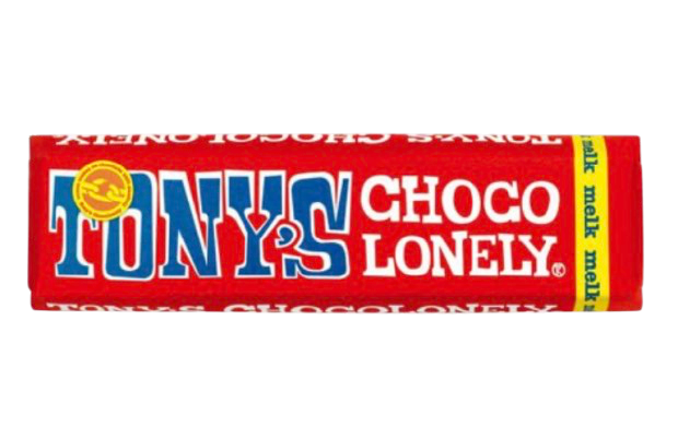 TONYS CHOCOLONELY CHOCOLATE  MILK CHOCOLATE 50G