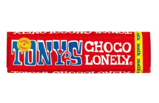 TONYS CHOCOLONELY CHOCOLATE  MILK CHOCOLATE 50G