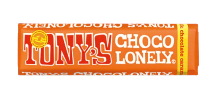 TONYS CHOCOLONELY CHOCOLATE  MILK CHOCOLATE CARAMEL