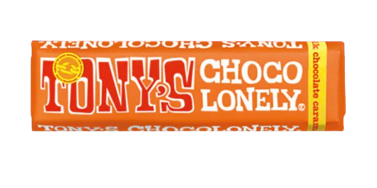 TONYS CHOCOLONELY CHOCOLATE  MILK CHOCOLATE CARAMEL